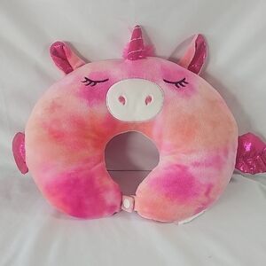 Squishmallow Henley 12-inch Neck Travel Pillow